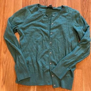 Green Loft cardigan sweater size s with decorative buttons